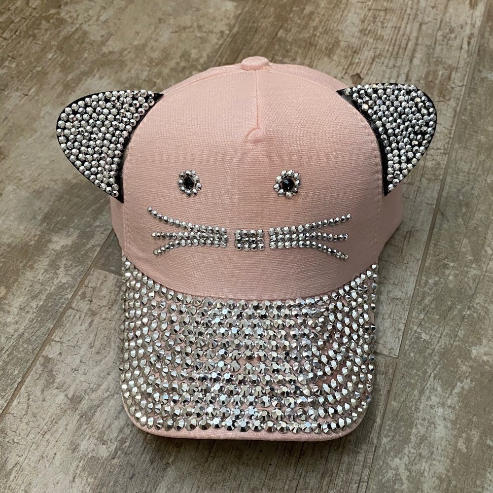Rhinestone Cat Cap    - Picture 8 of 8